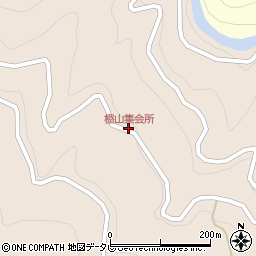 樫山集会所周辺の地図