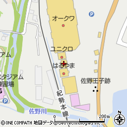 ライトオン南紀オークワ店周辺の地図