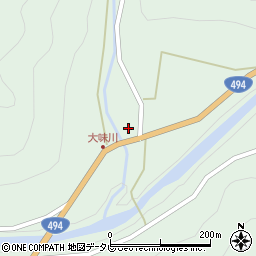 愛媛県上浮穴郡久万高原町本組819周辺の地図