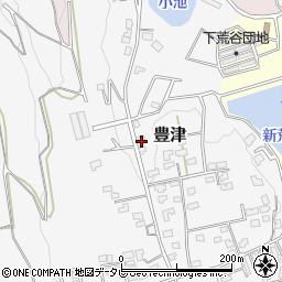 福岡県京都郡みやこ町豊津1361-10周辺の地図