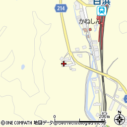 和歌山県西牟婁郡白浜町堅田1367-1周辺の地図