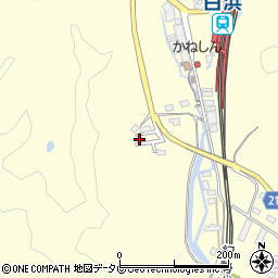 和歌山県西牟婁郡白浜町堅田1367-1周辺の地図