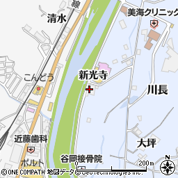 牟岐町社会福祉協議会川長事業所周辺の地図