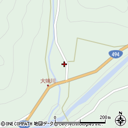 愛媛県上浮穴郡久万高原町本組801周辺の地図