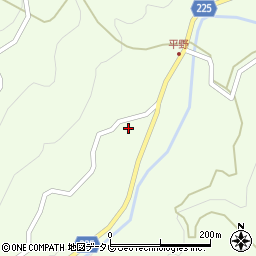 愛媛県伊予市中山町佐礼谷170周辺の地図