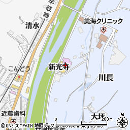牟岐町立図書館周辺の地図