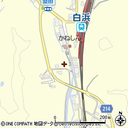 和歌山県西牟婁郡白浜町堅田1376周辺の地図