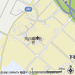 福岡県京都郡みやこ町下原482周辺の地図