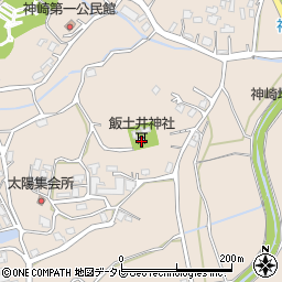 飯土井神社周辺の地図