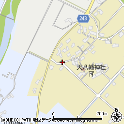 福岡県京都郡みやこ町下原555-1周辺の地図