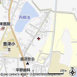 福岡県京都郡みやこ町豊津525周辺の地図