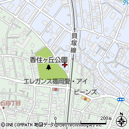 デイリーヤマザキ福岡唐原２丁目店周辺の地図