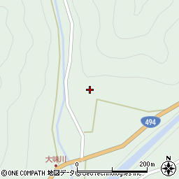 愛媛県上浮穴郡久万高原町本組775周辺の地図