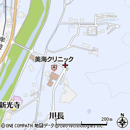 徳島県海部郡牟岐町川長周辺の地図