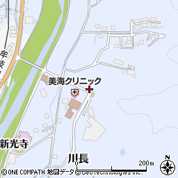 徳島県牟岐町（海部郡）川長周辺の地図
