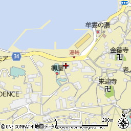 ファミリーマート白浜湯崎店周辺の地図