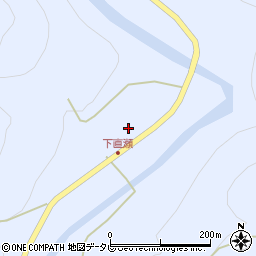 愛媛県上浮穴郡久万高原町直瀬5419周辺の地図