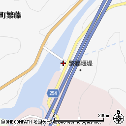 ＹＯＮＤＥＮ（電力）山田営業所繁藤ダム事務所周辺の地図