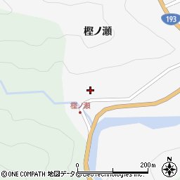 徳島県海部郡海陽町小川山鳥周辺の地図