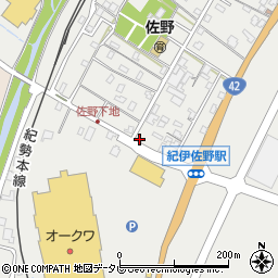 佐野タクシー周辺の地図
