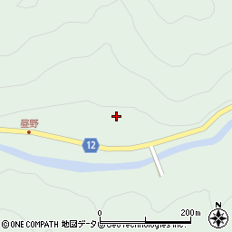愛媛県上浮穴郡久万高原町中組1241周辺の地図