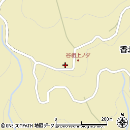 高知県香美市香北町谷相2328周辺の地図