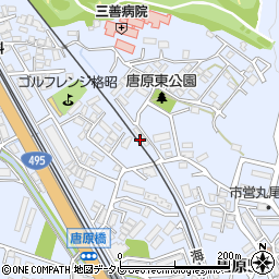 ＲＪＲ九産大前周辺の地図