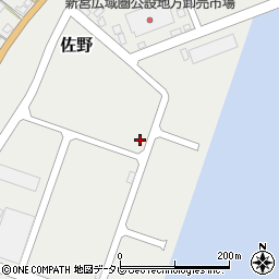 岡本土石工業株式会社新宮港事務所周辺の地図