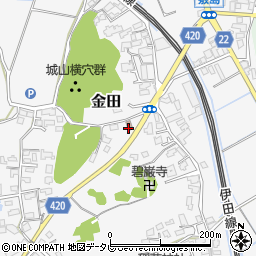 一区公民館周辺の地図