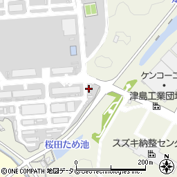 陸上自衛隊飯塚駐とん地周辺の地図
