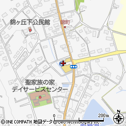 福岡県京都郡みやこ町豊津90周辺の地図