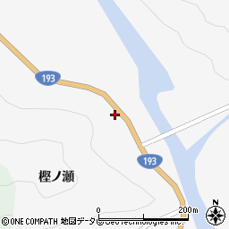 徳島県海部郡海陽町小川樫ノ瀬12周辺の地図