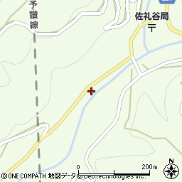 愛媛県伊予市中山町佐礼谷478周辺の地図