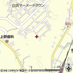 和歌山県西牟婁郡白浜町堅田2578-231周辺の地図