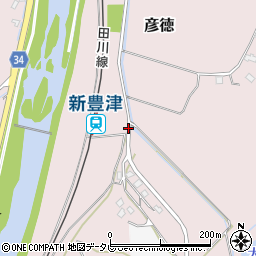 新豊津駅周辺の地図