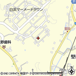 和歌山県西牟婁郡白浜町堅田2578-311周辺の地図