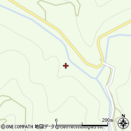 愛媛県伊予市中山町佐礼谷甲-1607周辺の地図