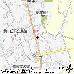 福岡県京都郡みやこ町豊津152周辺の地図