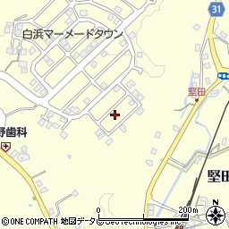 和歌山県西牟婁郡白浜町堅田2578-309周辺の地図