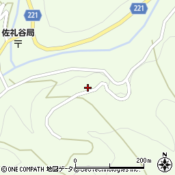 愛媛県伊予市中山町佐礼谷702周辺の地図