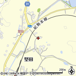 和歌山県西牟婁郡白浜町堅田128周辺の地図