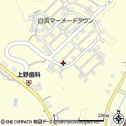 和歌山県西牟婁郡白浜町堅田2578-45周辺の地図