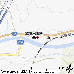 香美警察庁舎　繁藤駐在所周辺の地図