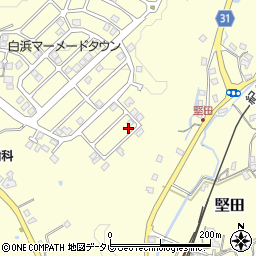 和歌山県西牟婁郡白浜町堅田2578-302周辺の地図