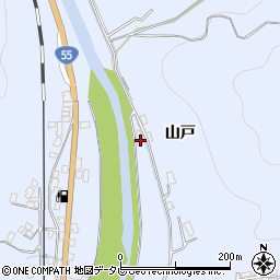 徳島県海部郡牟岐町川長山戸139-1周辺の地図