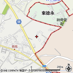 福岡県京都郡みやこ町呰見1552周辺の地図