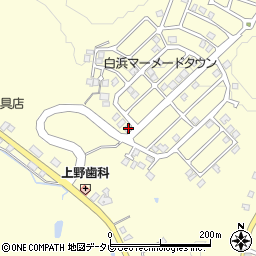 和歌山県西牟婁郡白浜町堅田2578-262周辺の地図