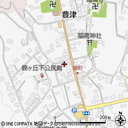 福岡県京都郡みやこ町豊津186周辺の地図