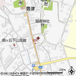 福岡県京都郡みやこ町豊津189周辺の地図