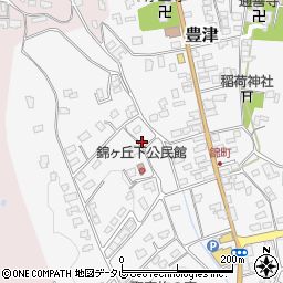 福岡県京都郡みやこ町豊津615周辺の地図